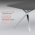 Luxury office desk and chair set - designer executive desk, minimalist ceo desk, manager desk, executive office furniture