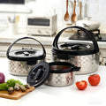 large-capacity stainless steel insulated bucket lunch box food warmer insulated pot bucket cold and hot rice bucket