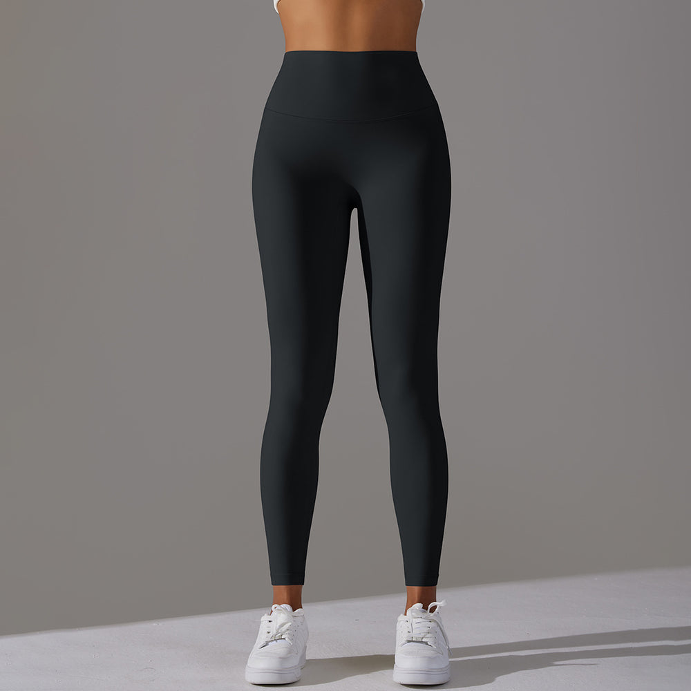 Clearance cloud feel warm fleece-lined thickened yoga pants - athletic running fitness leggings - autumn/winter high-waisted yoga pants