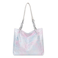 2025 new large capacity women's bag lace fashion handbag minimalist trendy shoulder bag casual commuter tote bag