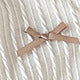cross-border korean style girls' & toddler's preppy bow cardigan solid color camisole + a-line pleated skirt three-piece set