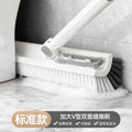 Floor seam bathroom floor brush dual-purpose long-handled floor brush toilet bathroom cleaning tile dead corners and gaps