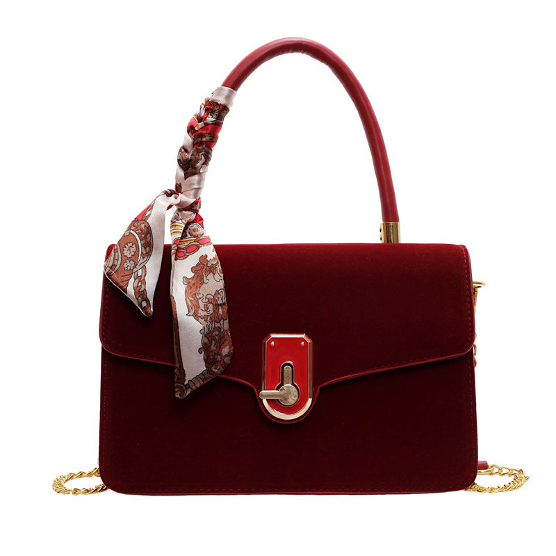 Cross-border wedding bag high-end small bag female red envelope 2025 new bag handbag small bag red wedding and bride bag