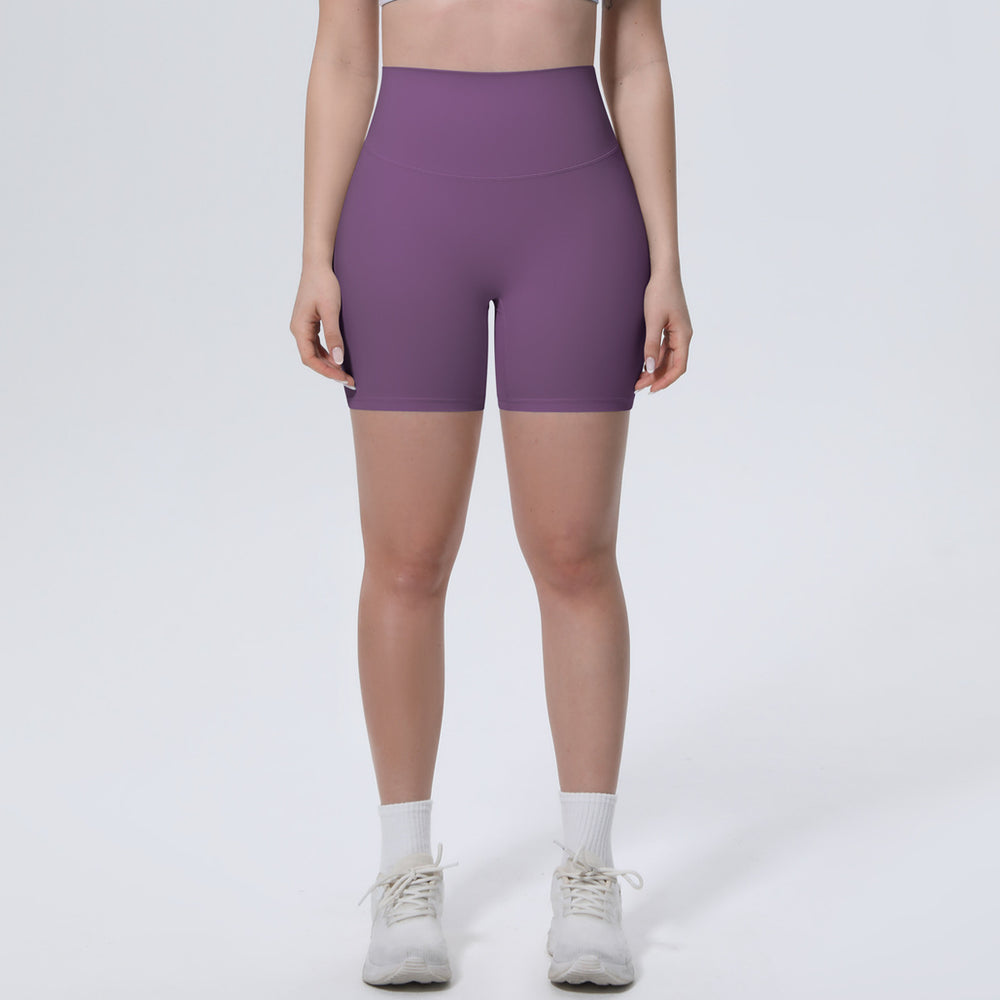 New arrival: lightweight, ice-silk, skin-friendly, breathable, compression solid color yoga pants - perfect for running, fitness, and yoga. available in 3/4 length shorts