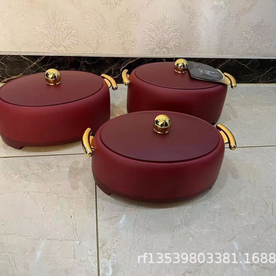 Food warmer containerexport2l-2.5l-3l3pcs egg-shaped high-legged insulated lunch box