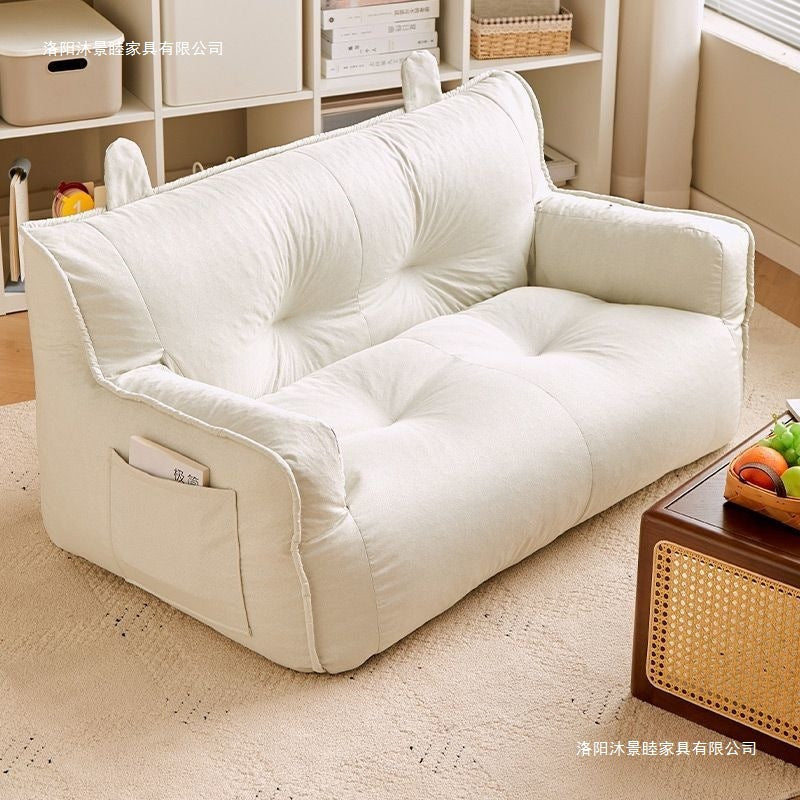Beanbag sofa can lie down and sleep on tatami single and double rental house small bedroom dormitory balcony small sofa