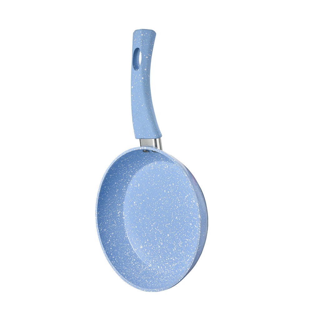 Factory direct sales imitation die-casting pan medical stone non-stick small cooking pot for home steak frying pan pan wholesale