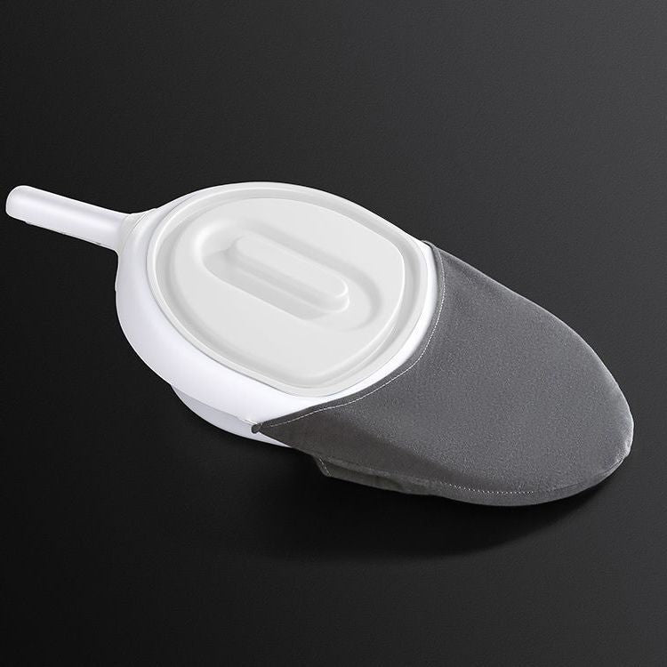 Bedridden elderly paralyzed patient horizontal bedpan with cover, maternity adult bedpan, bedpan