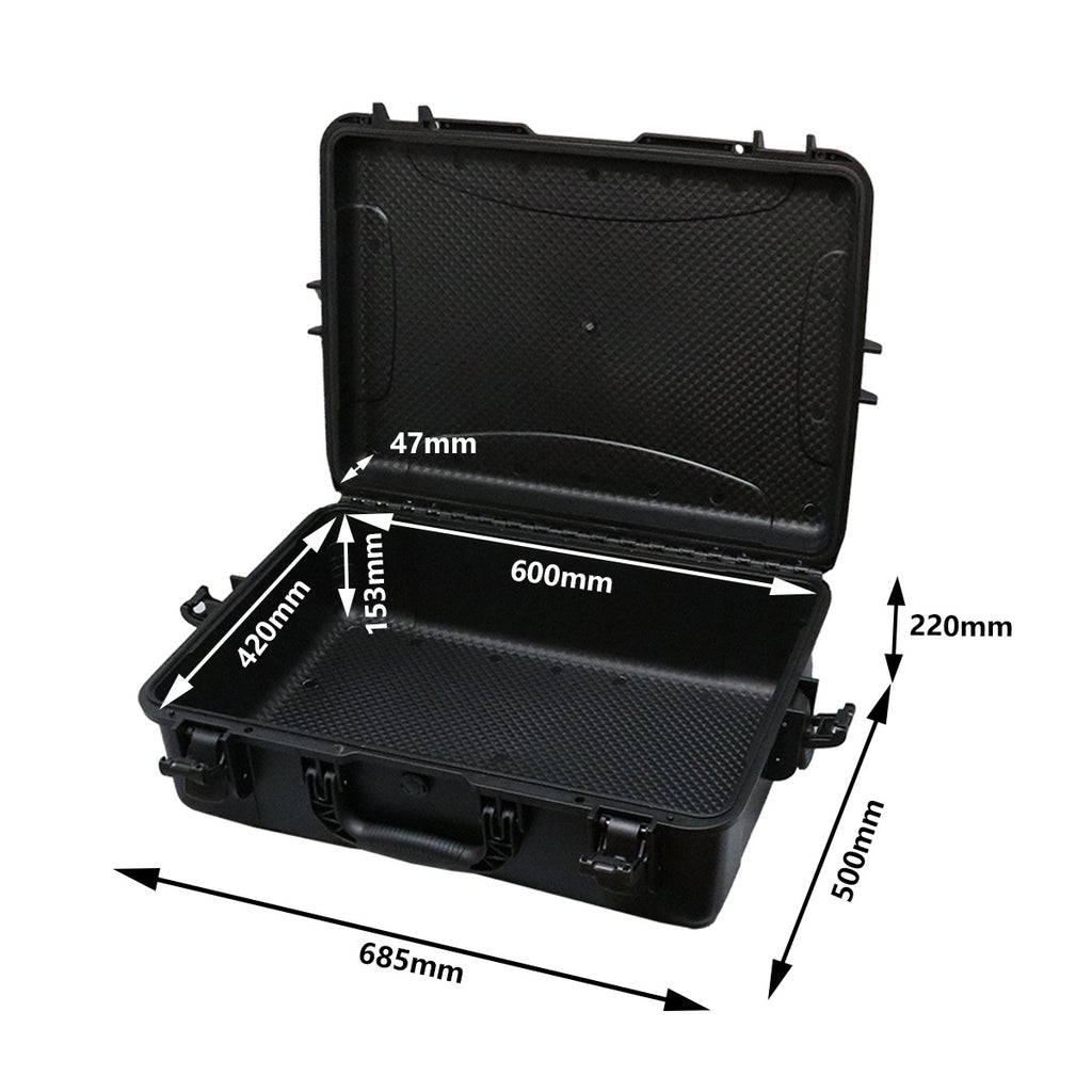 Portable Toolbox Plastic Thickened Toolbox Aviation Protective Box Equipment Instrument Box PP Photographic Equipment Protective Box