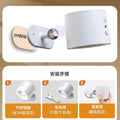 Rechargeable spotlight - no wiring, no drilling! wireless led wall light for home, remote control, background wall, bedside reading lamp