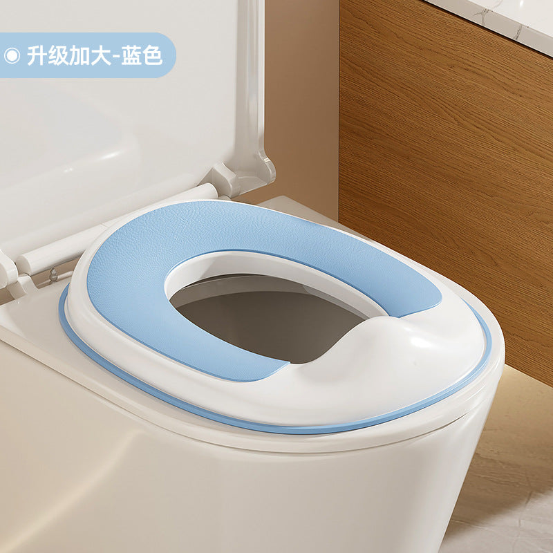 Kids toilet seat, children's toilet seat, toilet seat, men's and women's baby neutral splash-proof portable toilet handy gadget