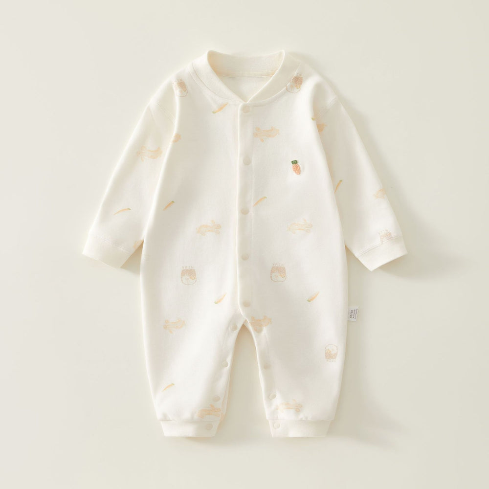 Babibele baby clothes pure cotton bottom intimates baby rompers pajamas spring autum newborn one-piece