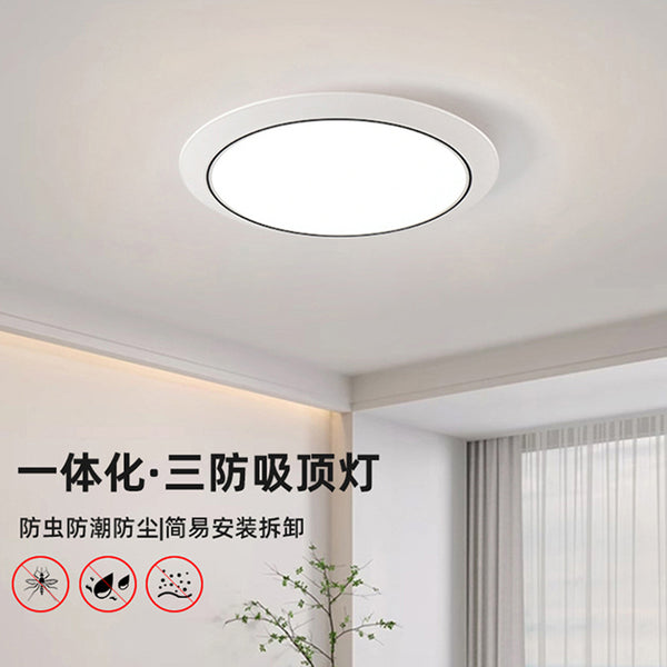 [Wow] Three-proof led ceiling light moisture-proof light simple round bedroom aisle balcony kitchen bathroom lighting