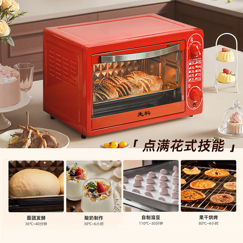Xianke 48l household electric oven multi-function large capacity scheduled baking horizontal large oven factory direct sales