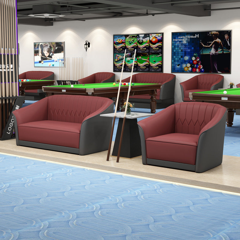 Billiard hall sofa viewing chair new arrival billiard rest area special viewing chair viewing table billiard room