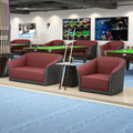 Billiard hall sofa viewing chair new arrival billiard rest area special viewing chair viewing table billiard room