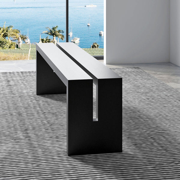 Nordic personality creative long stool bed and breakfast log bench TV cabinet home shoe changing stool bedside stool