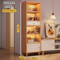 [drawer with cabinet door] pastoral oak color 40*24*180cm