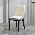 [reinforced carbon steel integrated frame + black legs] off-white surface + gray back