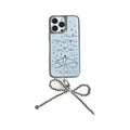 Joyful notes electroplated phone case for iphone 16 pro max, apple 15 epoxy protective cover, 14 bowknot design