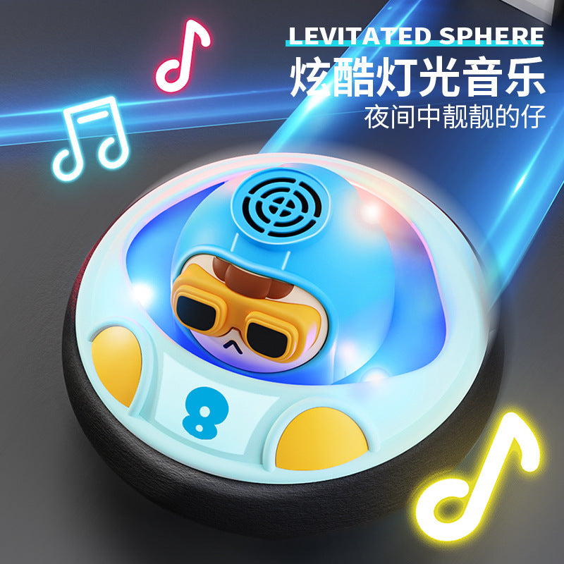 Kids' electric hover soccer ball - interactive parent-child toy for boys and girls - sound & light indoor training sports birthday gift