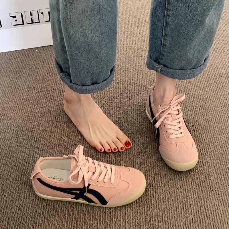 2025 new autumn spring and autumn popular shoes flat-soled Forrest Gump shoes sports and leisure board shoes women's niche ins tide