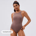 all-in-one fitness sports one-piece yoga clothes slimming look yoga tops fitness backless one-piece yoga clothes