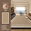 Vintage rug for living room, mid-century modern home rug, thickened waterproof and stain-resistant bedroom bedside rug, large area full coverage