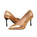 Women's fashion pointed-toe gold stiletto heels - trendy & minimalist ladies' shoes from huizhou, aliexpress cross-border e-commerce
