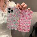 Suitable for apple 16promax kuromi mobile phone case iphone13 creative cartoon protective cover creative cartoon