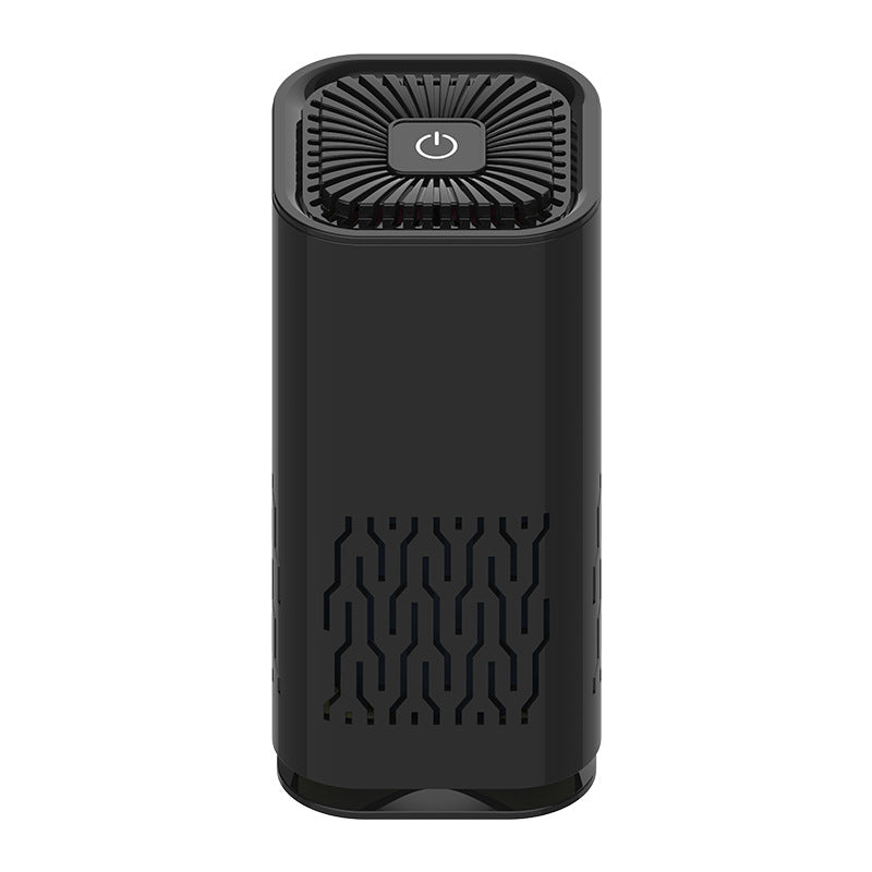 Portable car air purifier - home use, eliminates secondhand smoke, formaldehyde, and odors - compact formaldehyde remover, desktop air purifier