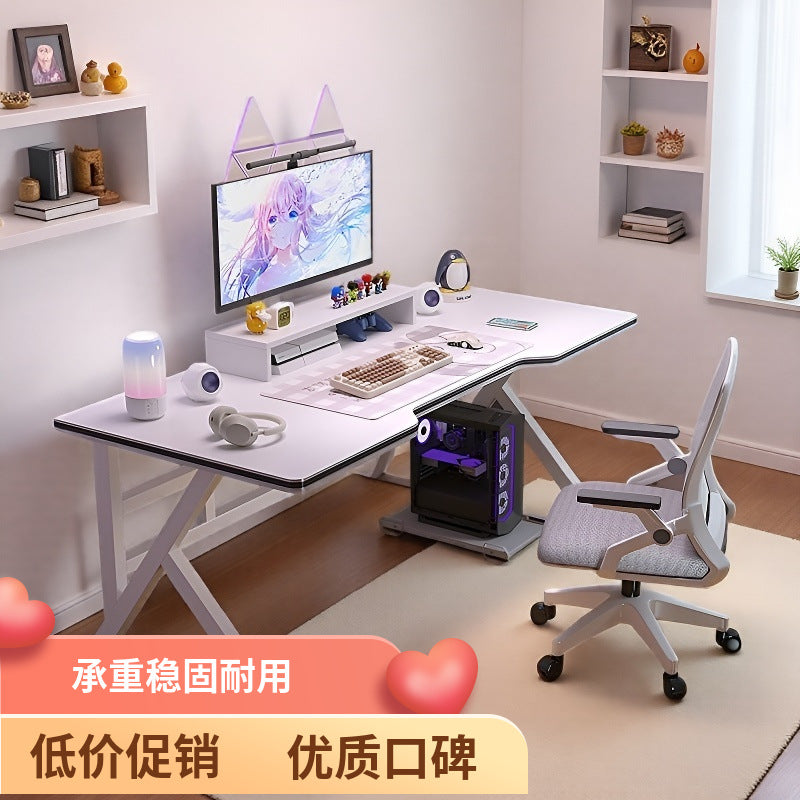 Computer desk desktop home bedroom gaming desk chair simple table workbench study table student desk office desk