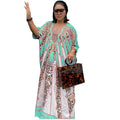 supply of african women's digital printing looseplus size bat shirt abaya special price