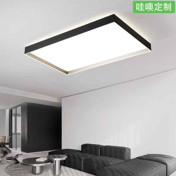 [Wow] Italian minimalist ceiling light 2025 new light luxury atmospheric lamp, personalized and creative super bright main light