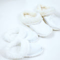 Fleece-lined and wool-lined men's and women's clogs, heattech cotton cover, detachable fur cover, clogs lining, detachable winter