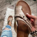 Ready-to-ship plus-size thong sandals for independent e-commerce stores, 2026 summer new arrivals, european sizes, flat, retro sandals, wish, amazon