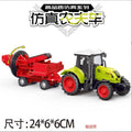 inertial simulation farmer truck tractor pastoral engineering vehicle wood transport vehicle model kids toys wholesale