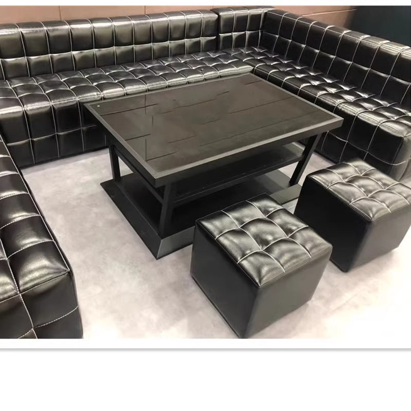 High-end KTV sofa party room bar sofa booth dance hall club box family ktv coffee table