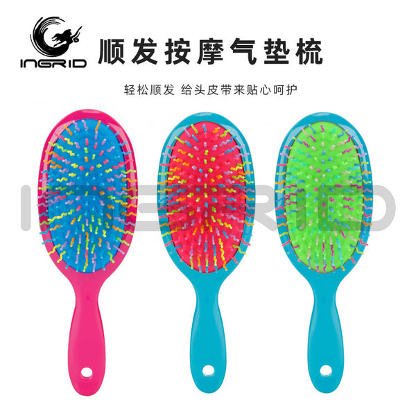 Macaron Airbag Comb Girl Student Portable Beauty Portable Colored Needle Air Cushion Comb Massage Comb Household Hair Comb
