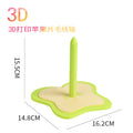 3d printed cartoon apple yarn spool double single axis home portable yarn rotating shaft holder tool