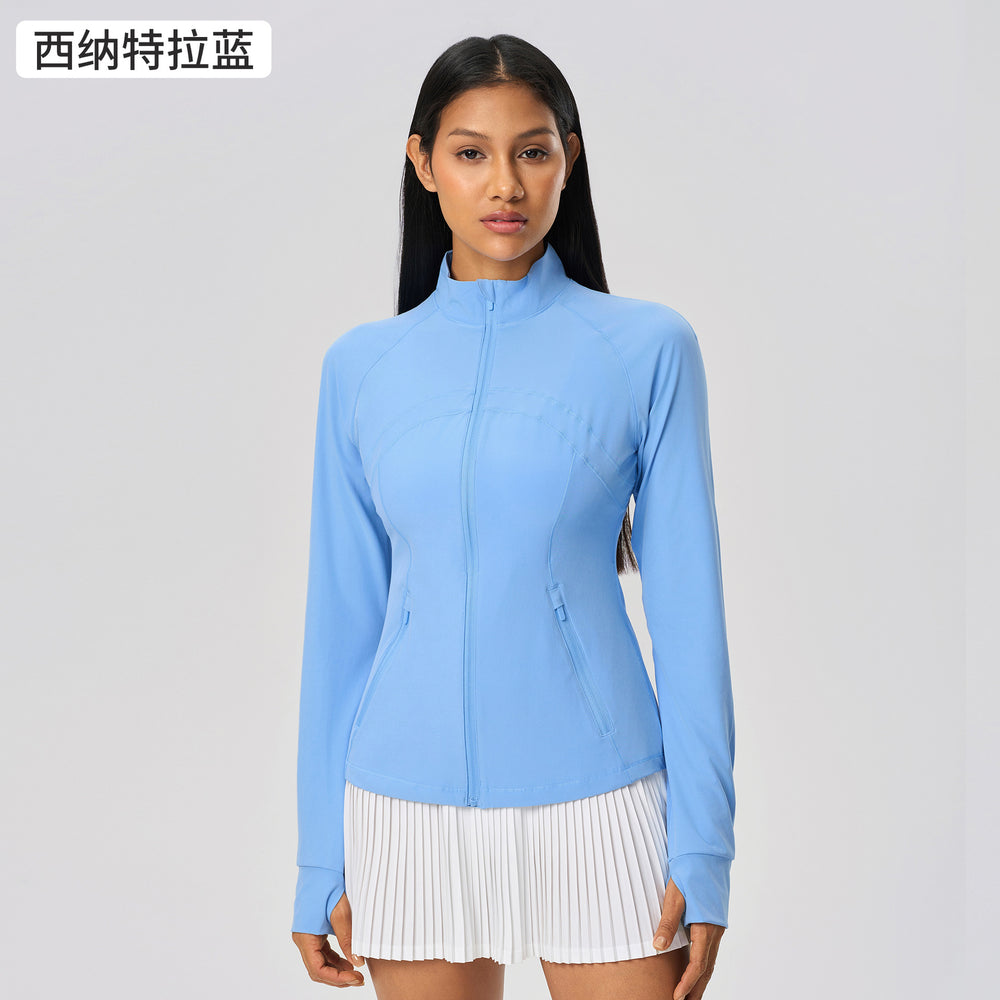 Premium upf 50+ cooling sports sun protection shirt for women - slim fit, outdoor uv protection, model d25013