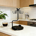 For homemetal cup holder living room iron hanging rack suit creative retro ornament european style coffee cup hanging storage rack