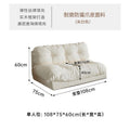 Cloud sofa new arrival modern casual cream style living room small apartment straight row fabric sofa apartment bedroom sofa