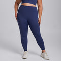 European and american plus size v-line butt lifting yoga pants - high waist tummy control tight workout leggings - barely there yoga fitness pants
