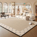 Distributed carpet living room no-wash and wipeable  new style medieval style waterproof floor mat bedside bedroom room no maintenance