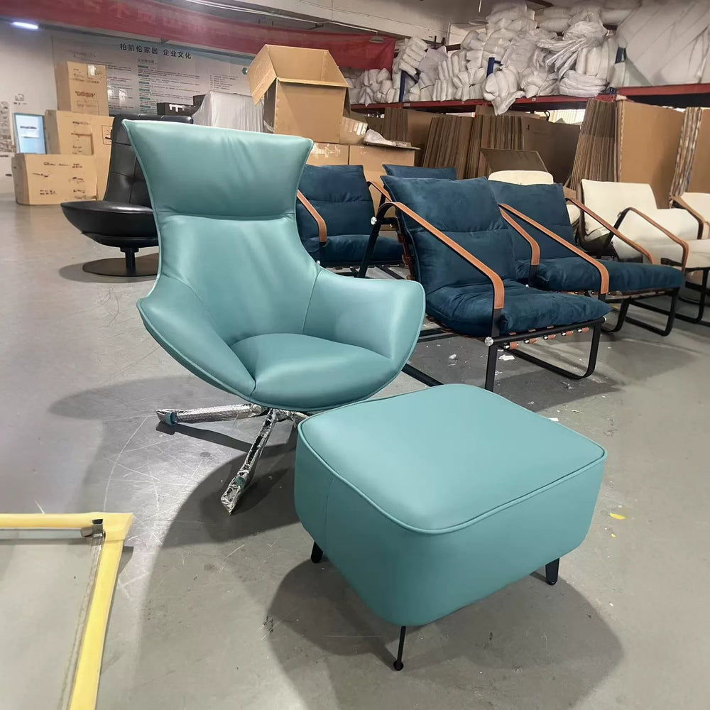 Lobster chair rotate sofa chair italian normcore living room single chair casual chair balcony swivel chair accessible luxury office chair