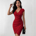 hot seller:  spring new arrival sleeveless v-neck sequin bodycon elegant sexy mini dress