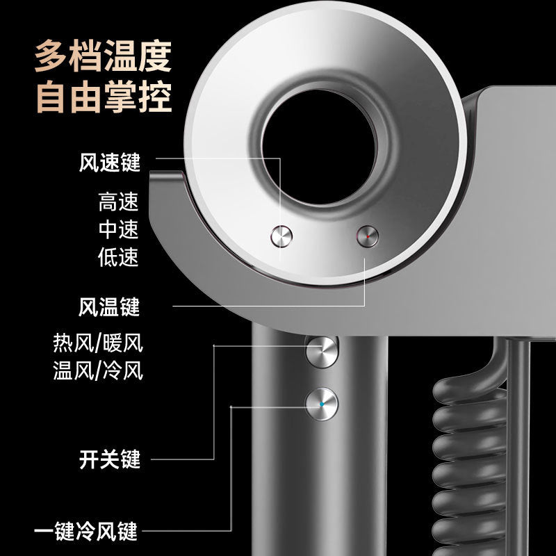 High-speed hotel hair dryer, high-power wall-mounted punch-free for home hair dryer, dormitory hair dryer