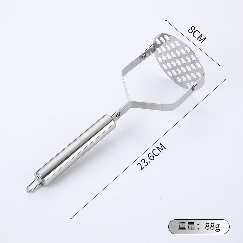 stainless steel mashed potato press manual mashed potato tool garlic press potato press kitchen food supplement gadget