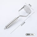 stainless steel mashed potato press manual mashed potato tool garlic press potato press kitchen food supplement gadget